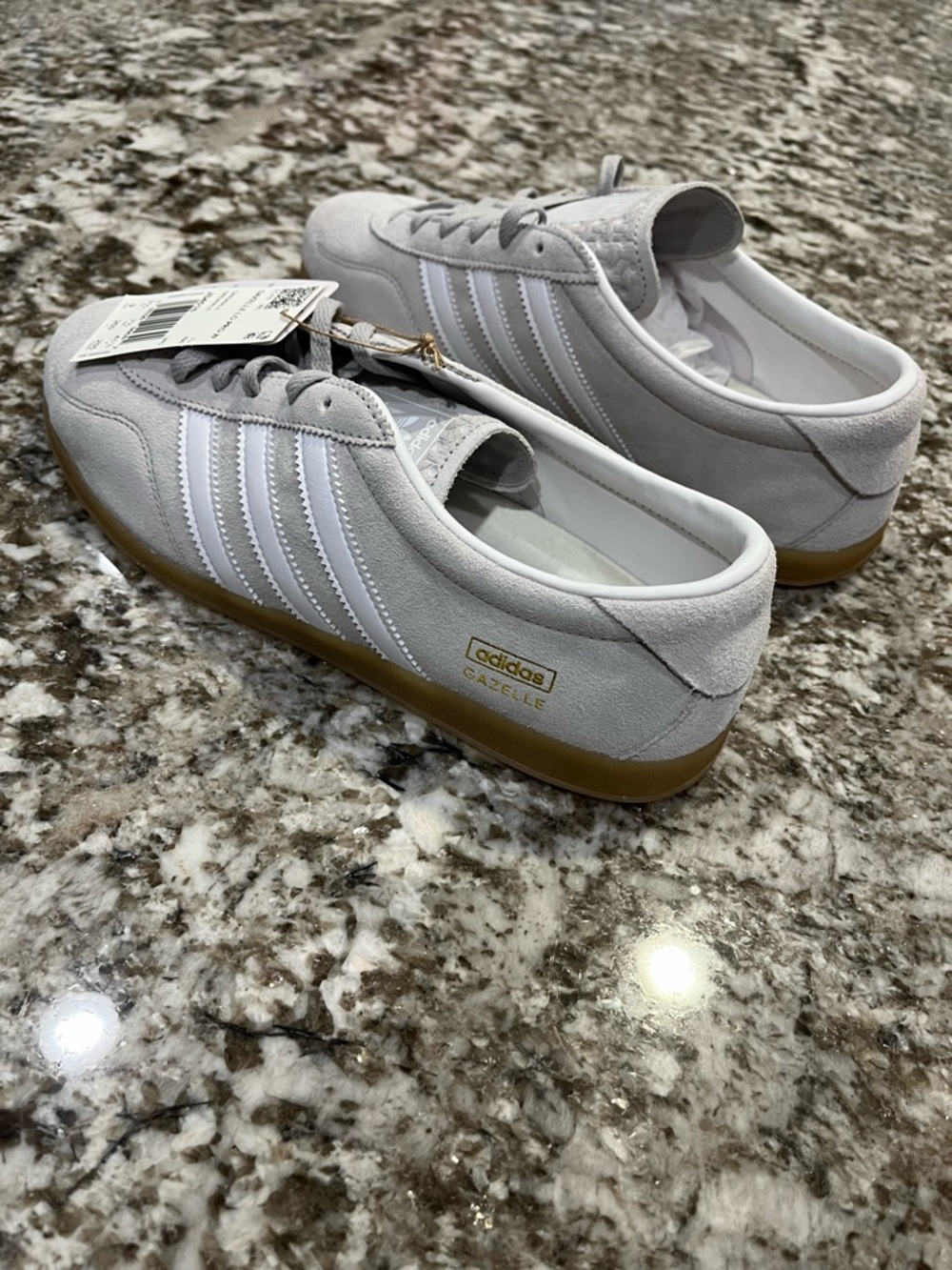 Adidas Gazelle Lo Pro W JS4516 Grey White Gum Women's Sizes 9 - Picture 4 of 8